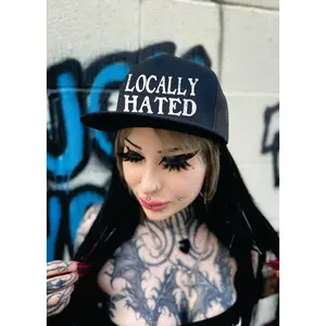 LOCALLY HATED FLAT BILL HAT