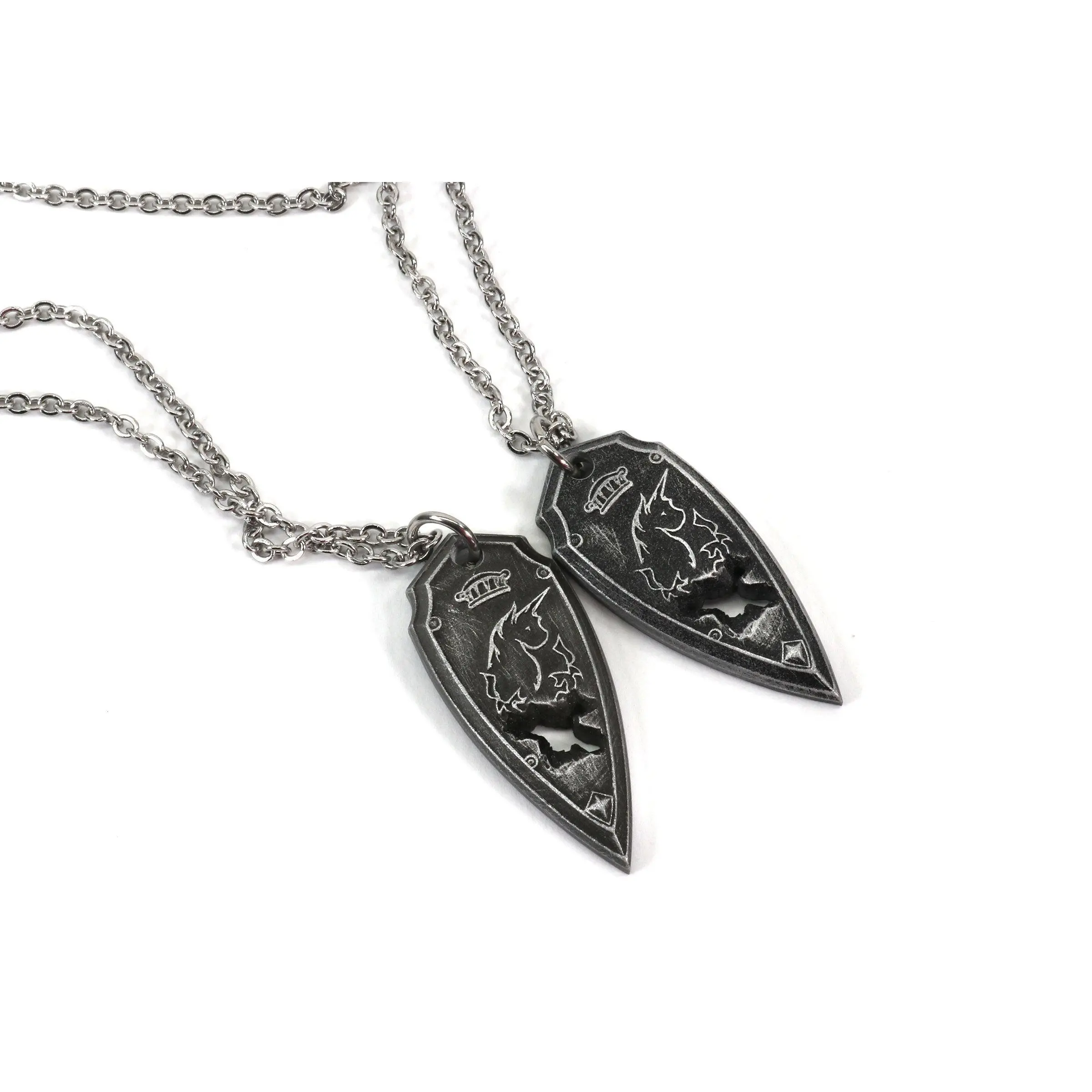 Haurchefant Greystone Shield Locket Necklaces - FFXIV
