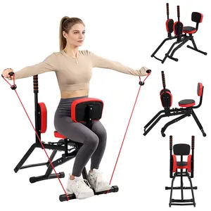 Gokawyo Hip Abductor Machine for Women/Men, Glute Machine & Leg Exercise Equipment