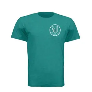 Southern Unique Jewelry T-Shirt in Antique Jade with So. U. Logo - Unisex Adult Casual Wear Comfortable Tee