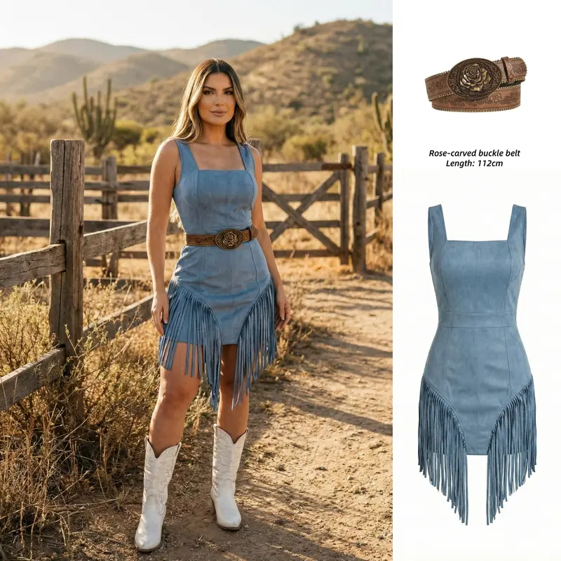 ranchero outfit women - TikTok Shop display picture 1