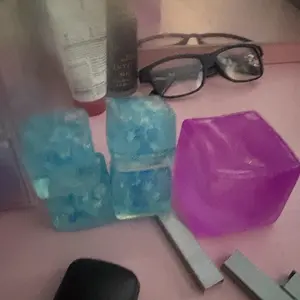 Creative Jelly Color Cube Squeeze Toy, Stress Ball Without Net, Slow Rebound Stress Relief, Relieve Learning Anxiety, Work Pressure, Relaxing Fun