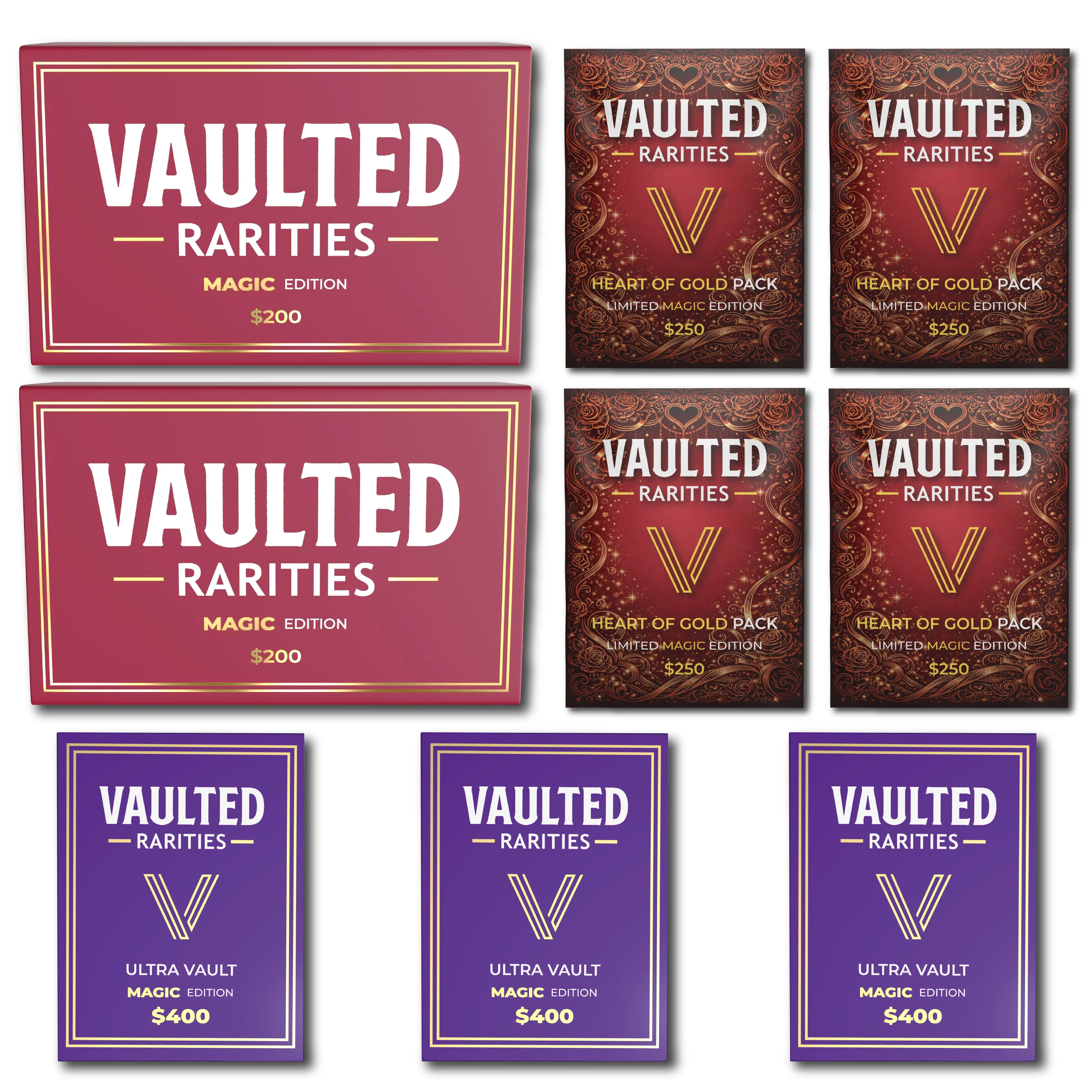 Vaulted Rarities Mega Combo - TikTok Shop