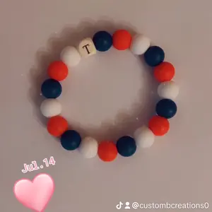 Beaded bracelet Metal Coating