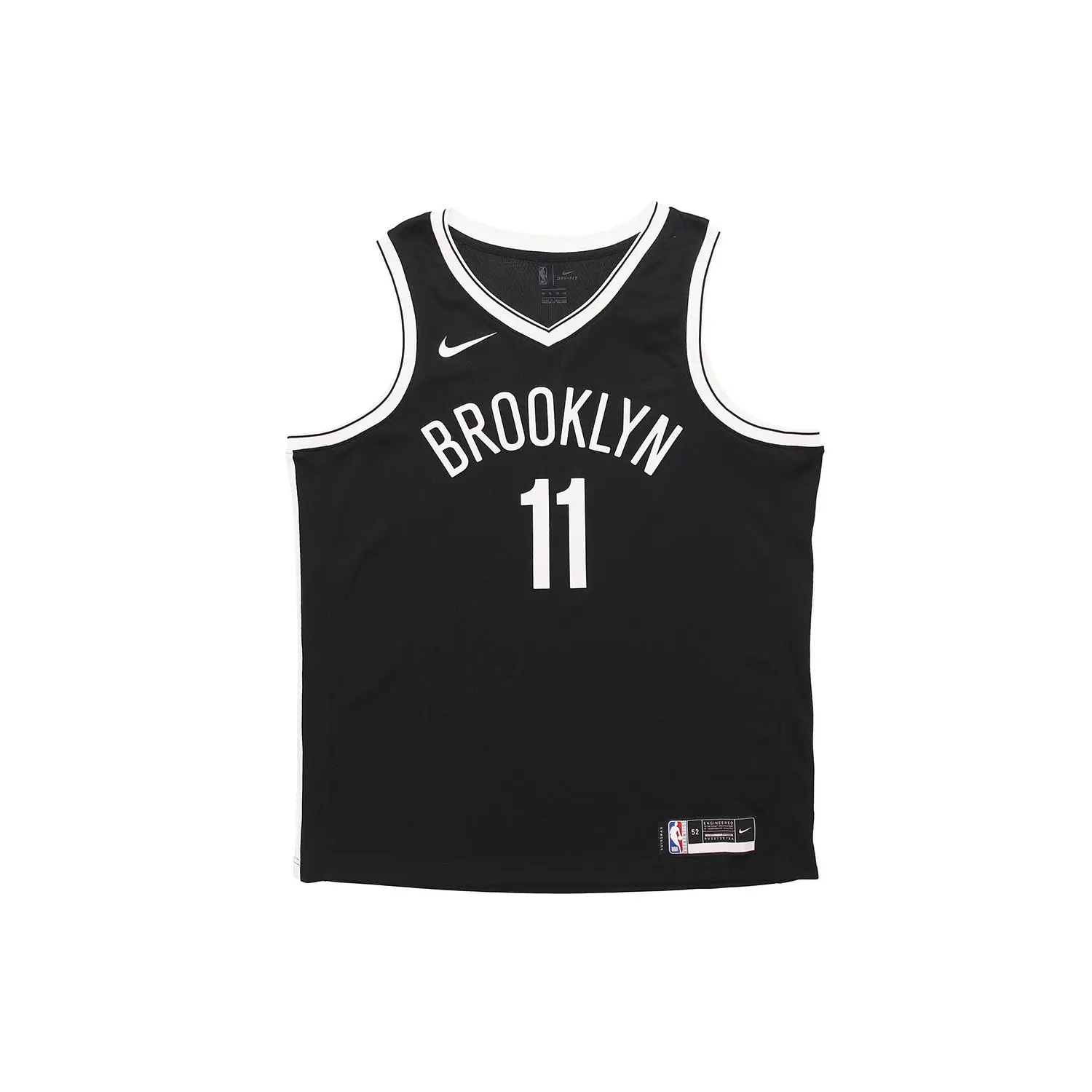 Nike Nba Brooklyn Nets 2020 Kyrie Irving Icon Edition Swingman Jersey Men's Black CW3658-015