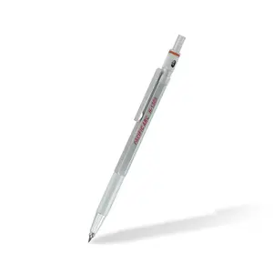 Pacific Arc, Premium Gravity Feed Technical Lead Holder All Metal Silver 2 mm