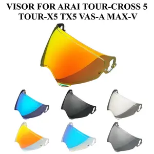 Photochromic Shield Visor for ARAI TOUR-X5 TOUR X5 TX5 VAS-A MAX-V TOUR-CROSS V TOUR CROSS V TOUR-CROSS5 XD-5 Lens Anti-UV Anti-Scratch Polycarbonate Day Use