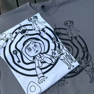 Coraline tee or crewneck