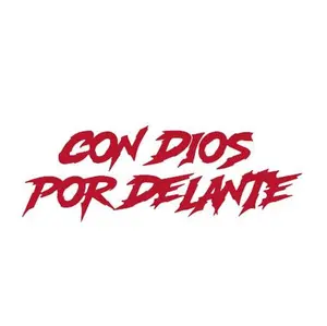 Con Dios Por Delante Catholic Vinyl Decal Sticker UV & Waterproof Bumper Window Laptop Automotive Water Bottle Gift accessories – RED 7"