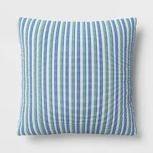 17"x17" Reversible Square Outdoor Pillow - Room Essentials ™
