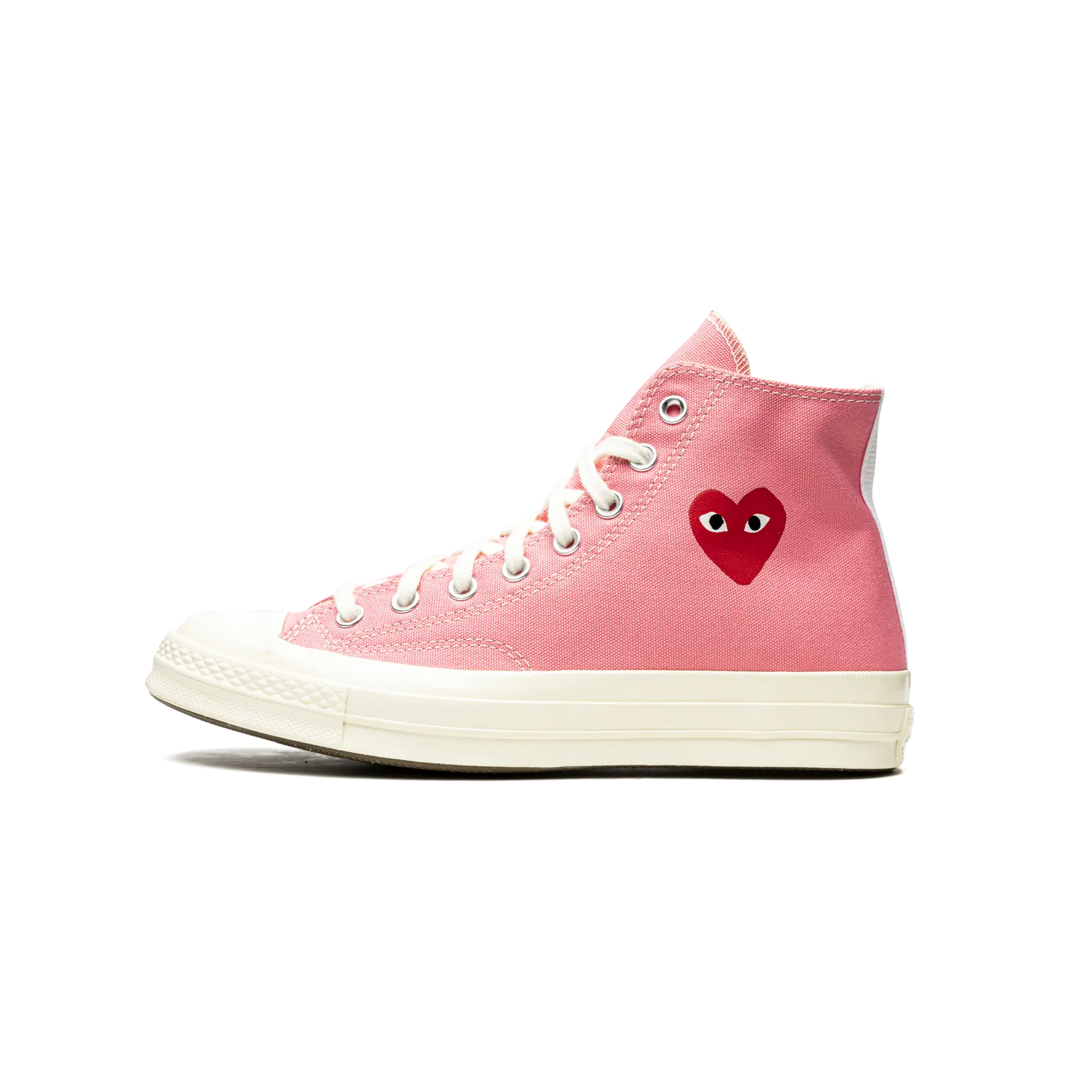 Chuck Taylor All Star 70 Hi "Comme des Garcons PLAY Bright Pink" 168301C
