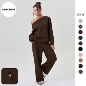 Elevated Off-Shoulder Loungewear Set