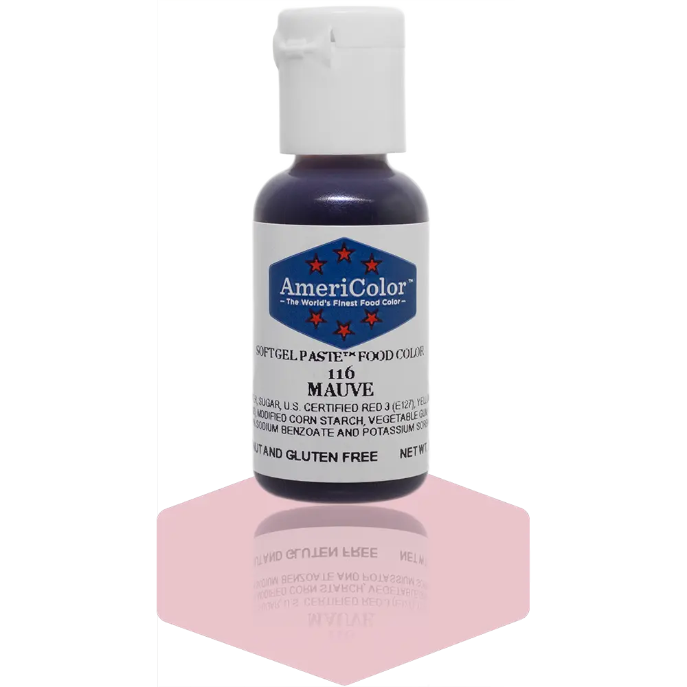 AmeriColor, Mauve, .75 Ounce, Soft Gel Paste Food Color