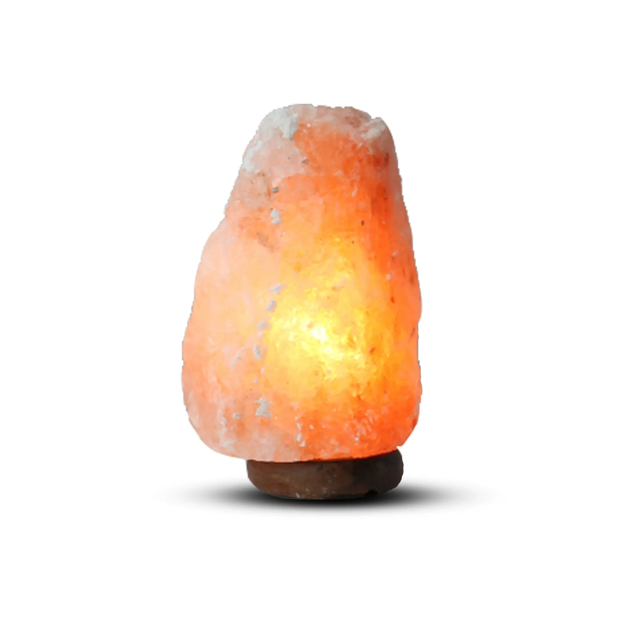 Pink Salt Lamp - Himalayan Salt Lamp With Crystal LED Light for Decoration