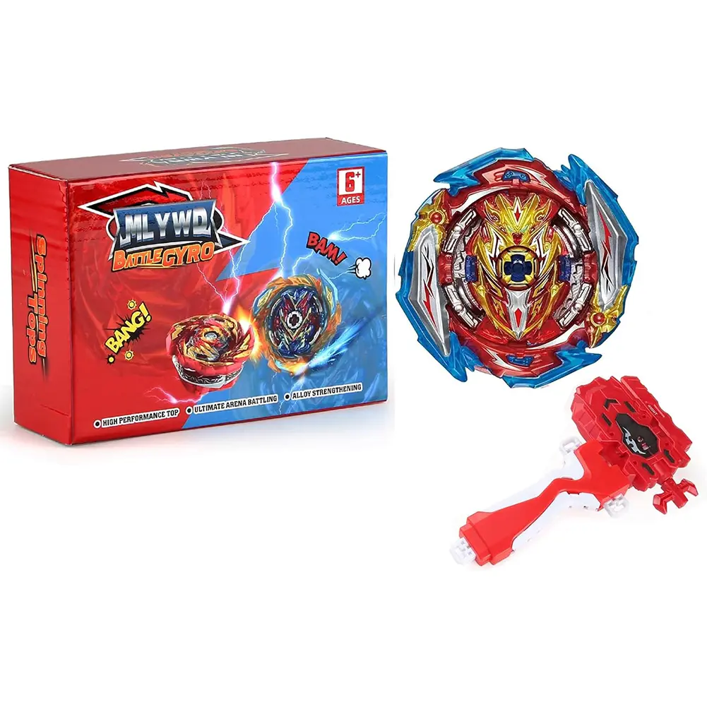 Bey Burst Battle Gyro Toy Set with Launcher, Arena, Ultimate Attack Pack for Kids’ Play Gifts