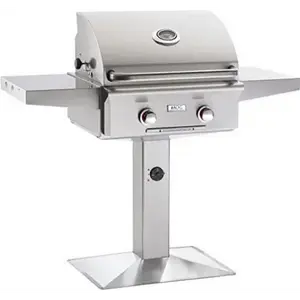 American Outdoor Grill 24 Inch Patio Post Stainless Steel Gas Grill