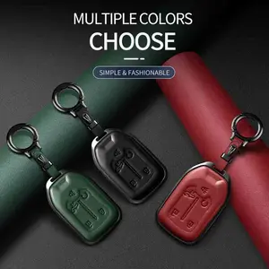 For Chevrolet Key Cover Car 2017-2021 Silverado Suburban Tahoe GMC Acadia Sierra Terrain Key Case Truck Accessories