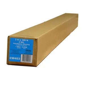Berry Plastics 625885 4 mil 3 x 100 ft. Film Polyethylene Sheeting - Clear
