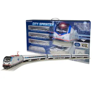 Bachmann Trains - AMTRAKÂ® CITY SPRINTER - Ready To Run Electric Train Set - HO Scale