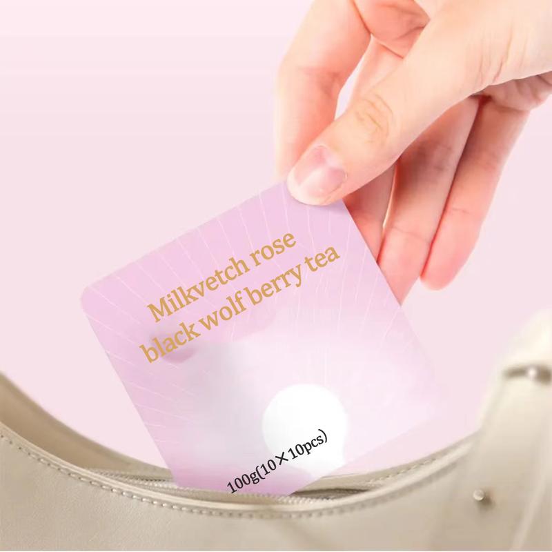 Beauty Tea Little Light Bulb Milkvetch Root Rose Tea 100g (10g×10packs)Red dates, longan, wolfberry, milkvetch, roses, black wolfberry Beauty Tea Little Light Bulb Milkvetch Root Rose Tea 100g (10g×10packs)Red dates, longan, wolfberry, milkvetch, roses, black wolfberry