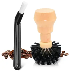 Espresso Machine Clean Brush Set, Includes Portafilter & Group Head Brushes, Perfect for Home & Office Use, Great Gift for Coffee Lovers