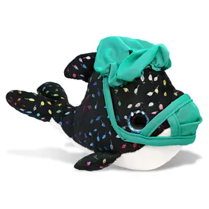 BIG EYE PLUSH - ORCA WHALE WITH DOCTOR DRESS UP