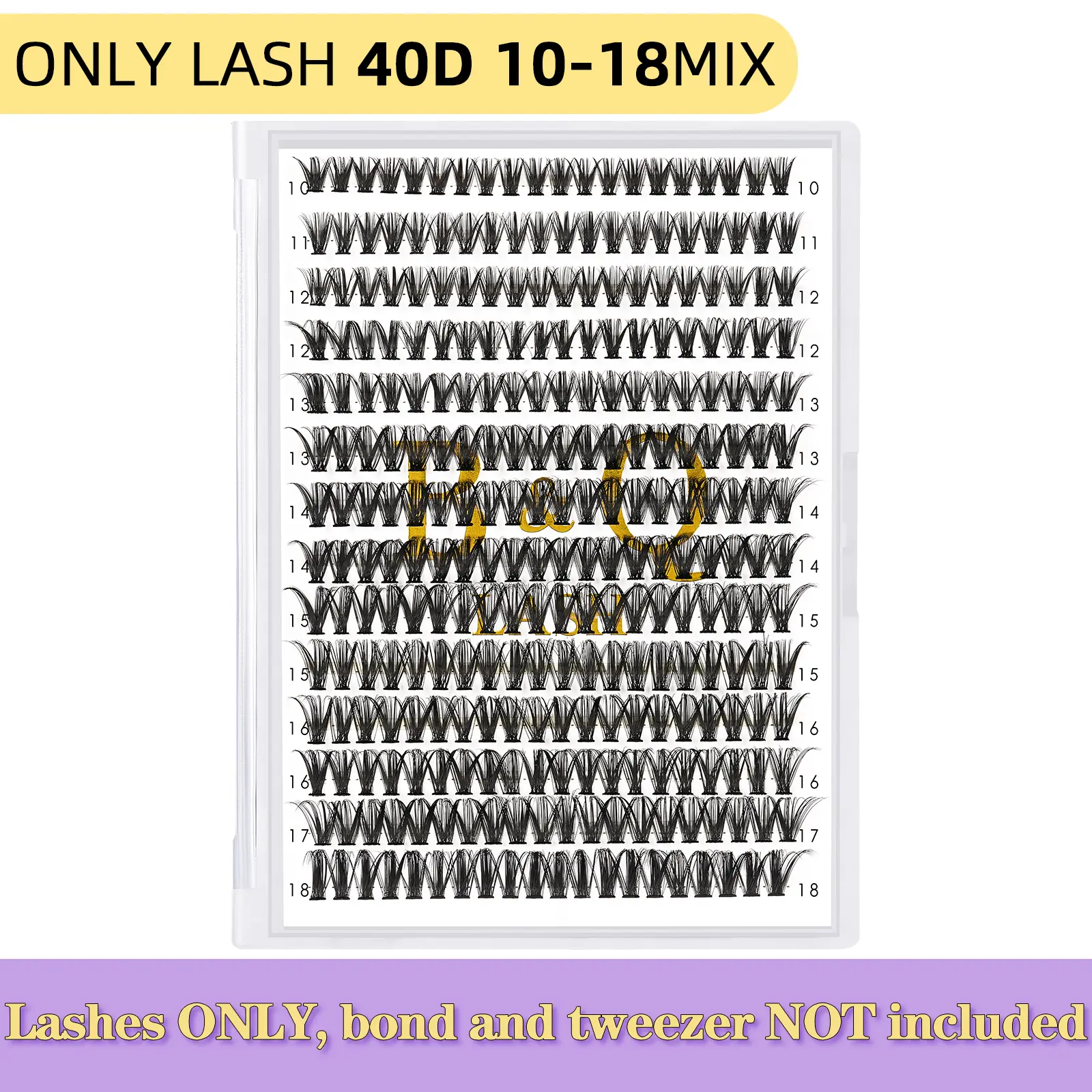 ONLY LASH 40D 10-18MIX