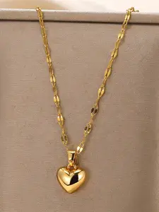 Heart Shaped Pendant Necklace for Women, Fashion Jewelry for Party, Daily Clothing Decor, Trendy All-match & Exquisite Jewelry for Birthday Gift