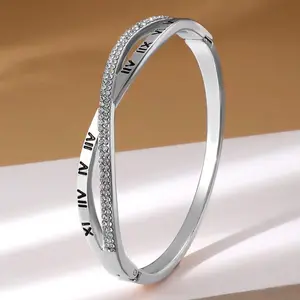 Roman Numeral Bangle