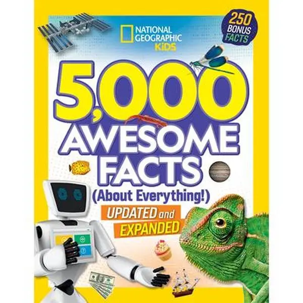 5,000 Awesome Facts (about Everything!): Updated and Expanded! -- National Geographic Kids, Hardcover