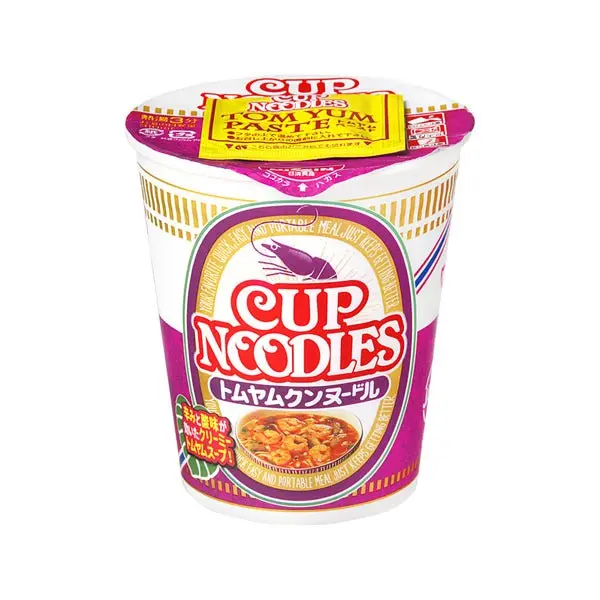 Nissin Cup Noodles Spicy Tangy Tom Yum Goong Instant Soup Food - 75g