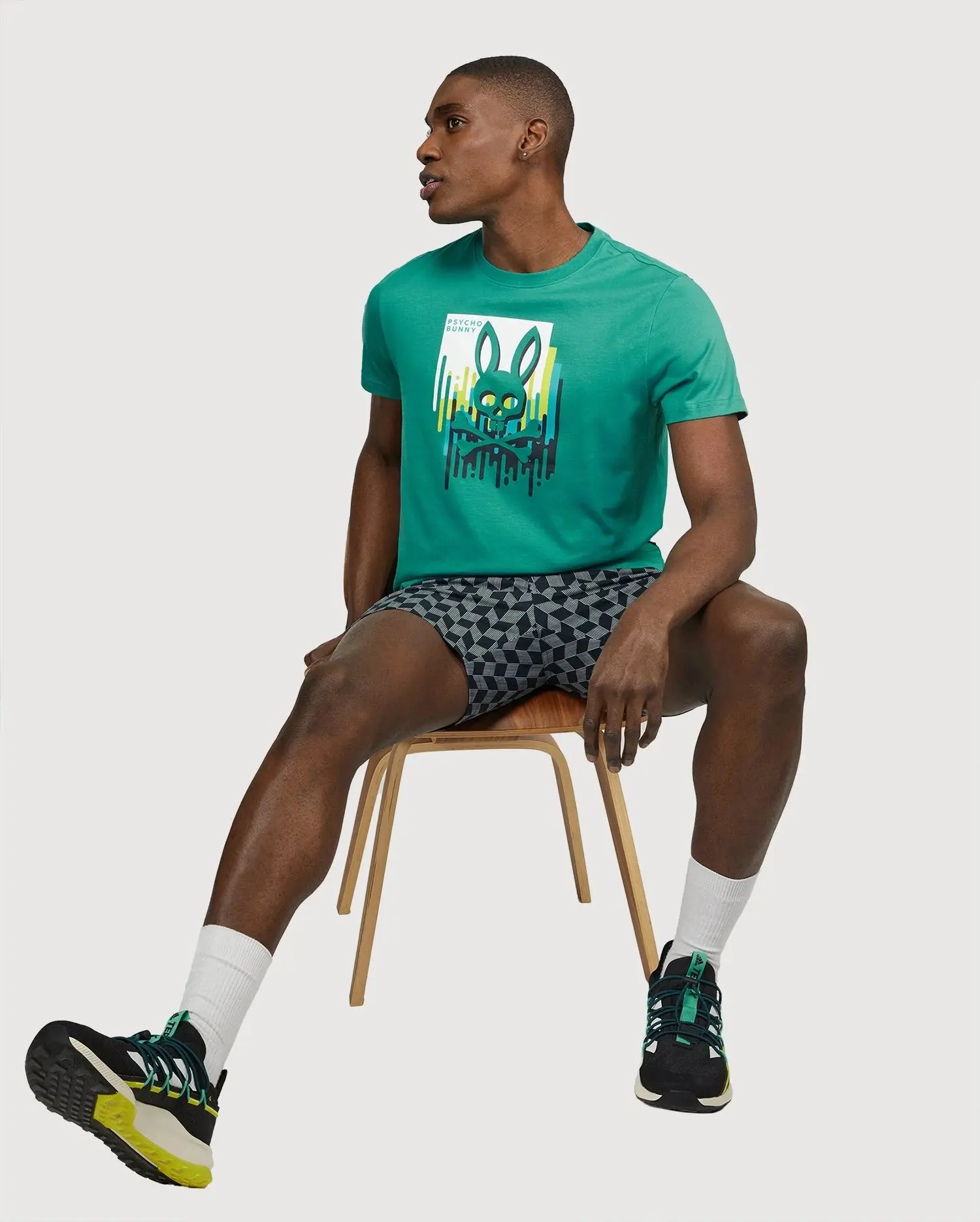 Psycho bunny (courtside mens Hayden tragic t-shirt)