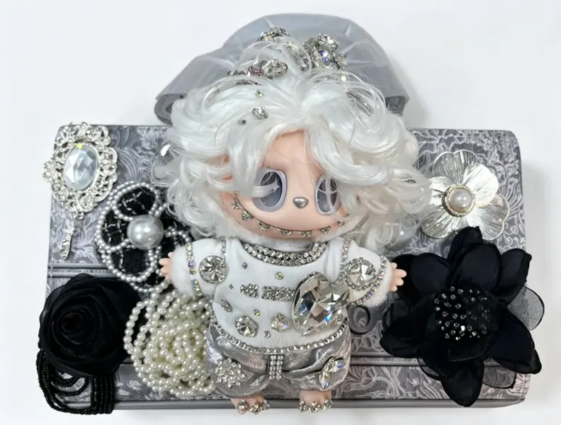 【HAZY NOISE】Handmade Diamond Bag