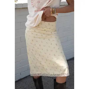 Ditsy Floral Midi Skirt