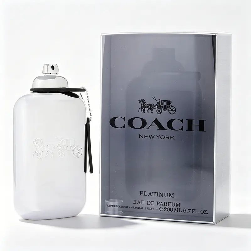 COACH New York Platinum Men's Fragrance — A Woody Scent: Richly Fragrant and Long-Lasting