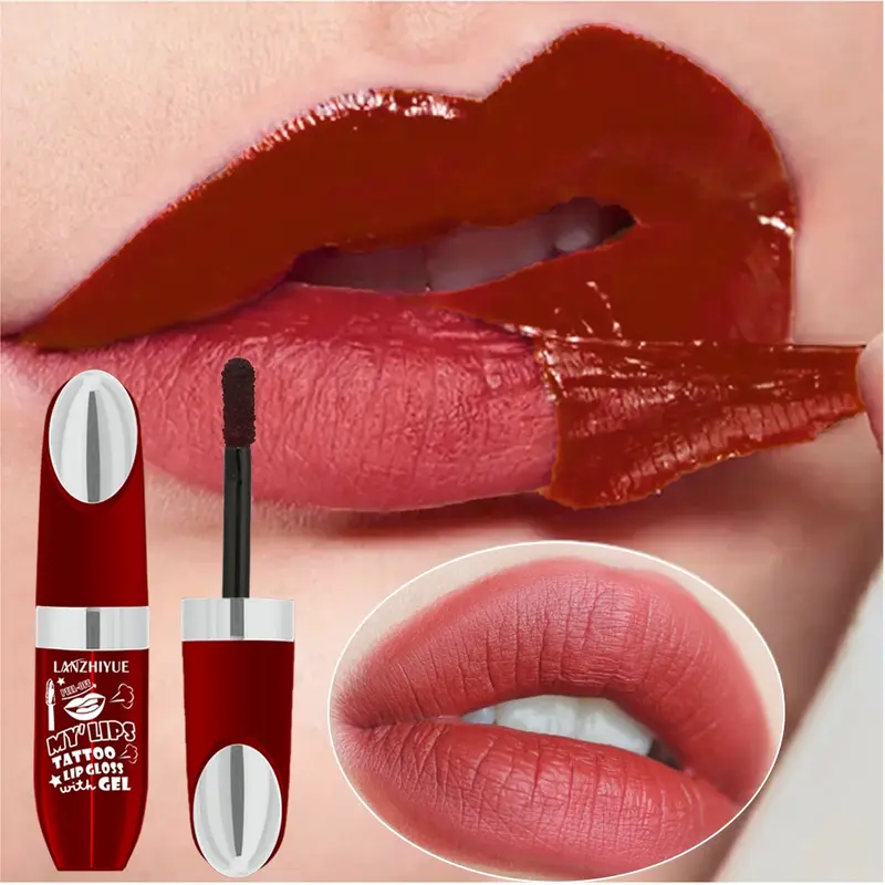 Tear Lip Gloss, Glossy, Hydrating, Easy To Color, Moisturizing and Long-lasting, Non-stick Cup Tear Lip Gloss, Lipstick, Hydrate, Moisturize, Cosmetic, Lip Product, Moisturizing Lipgloss, Lip Moisturizer Gloss