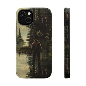 Sasquatch Phone Case, Camo Case for Samsung 22 23 24 25 iPhone 17 16 15 14 13 12 11 Plus Pro Max Suitable for Halloween, Christmas and Birthdays Gifts for Friends and Family.
