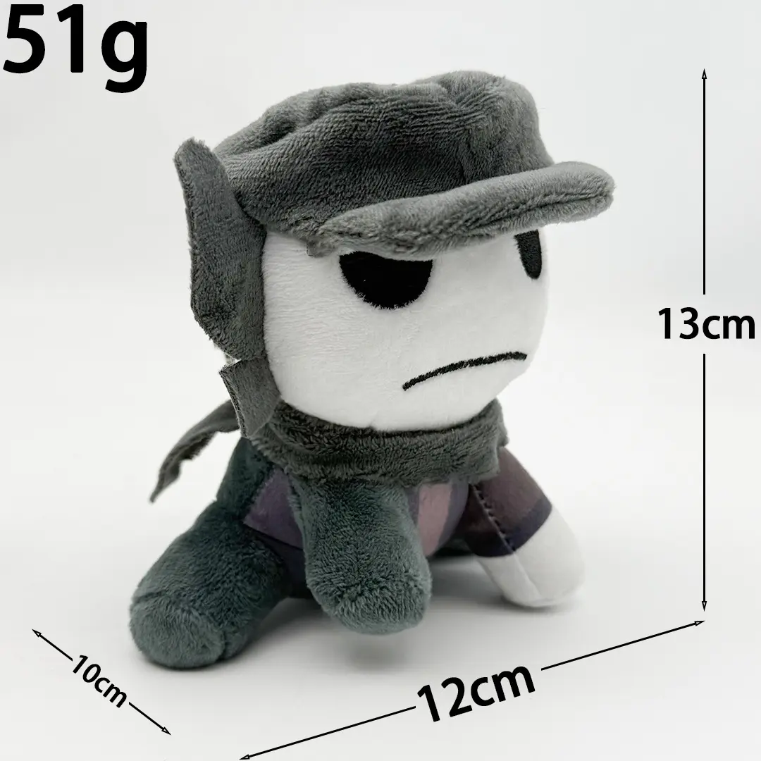 New Phighting Zuka Soft Plush Keychain - Unisex Cute Mascot Stuffed Toy Charm, Backpack Ornament Collectible Gift for Kids Fans, Cute Dolls