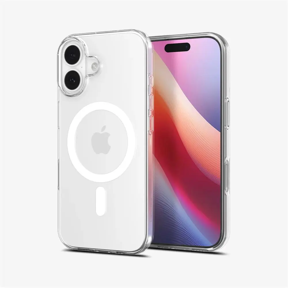 Spigen Ultra Hybrid MagFit TPU Anti Yellowing Case For iPhone 17 Pro Max 16 15 Plus 14 13 12 17 Air For Magsafe Magnetic Cover