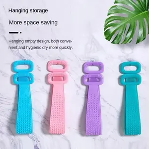 Male and female double-sided universal silicone, strong bath towel, rubbing ash, rubbing mud, bathing belt, bathing tools, rubbing tools