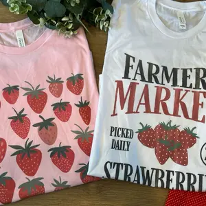 Strawberry Unisex T-shirts Strawberry Unisex T-shirts