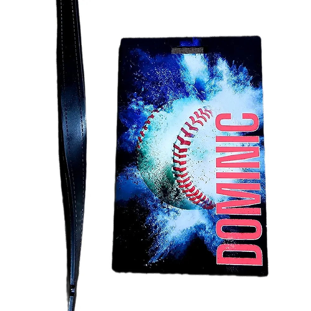 Custom Baseball Bag Tag