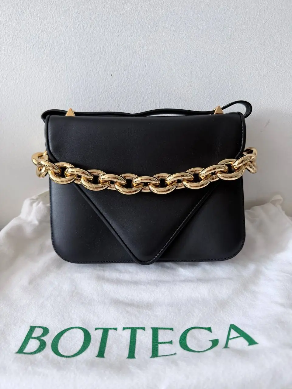 Pre-owned Leather Crossbody Bags Bottega Veneta Small Mount Crossbody Bag