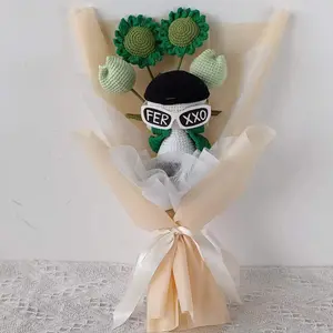 yarn crochet flowers / toy