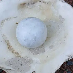 Ocean Jasper and Moss Agate Round Spheres Natural Stone Geometric Shape Decorative Item