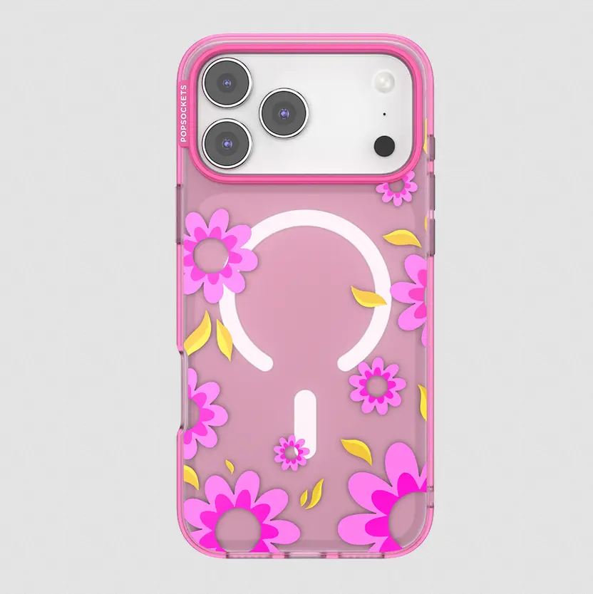 popsockets Pink Relief  iPhone 17 Pro Max MagSafe Case