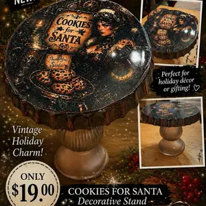 Cookies for Santa mini cake tray