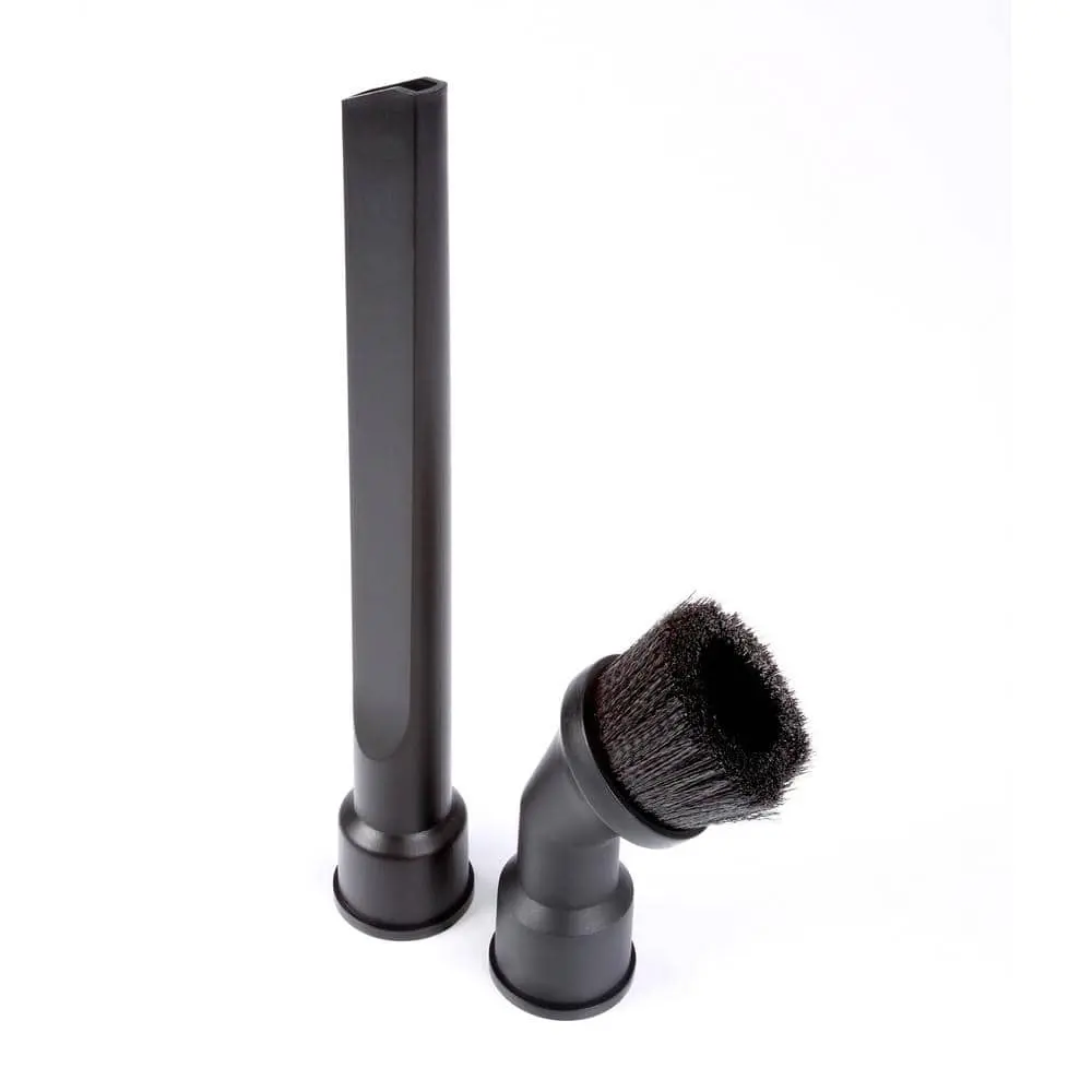 1-1/4 in. and 1-7/8 in. VT1612 Dusting Brush, Crevice Tool Shop Vacuum Attachment Kit for RIDGID Wet Dry Vacs