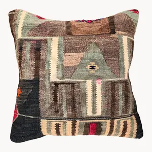 Saska Handwoven Turkish Kilim Pillow