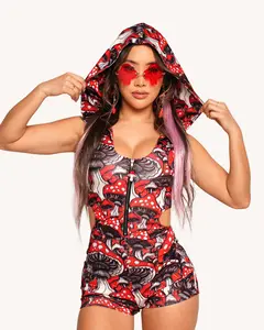 Secret of Life Mushroom Hooded Romper